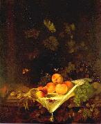 CALRAET, Abraham van Still-life with Peaches and Grapes china oil painting reproduction